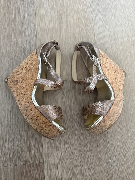 Jimmy Choo Shoes - Jimmy Choo Wedge Sandals Portia